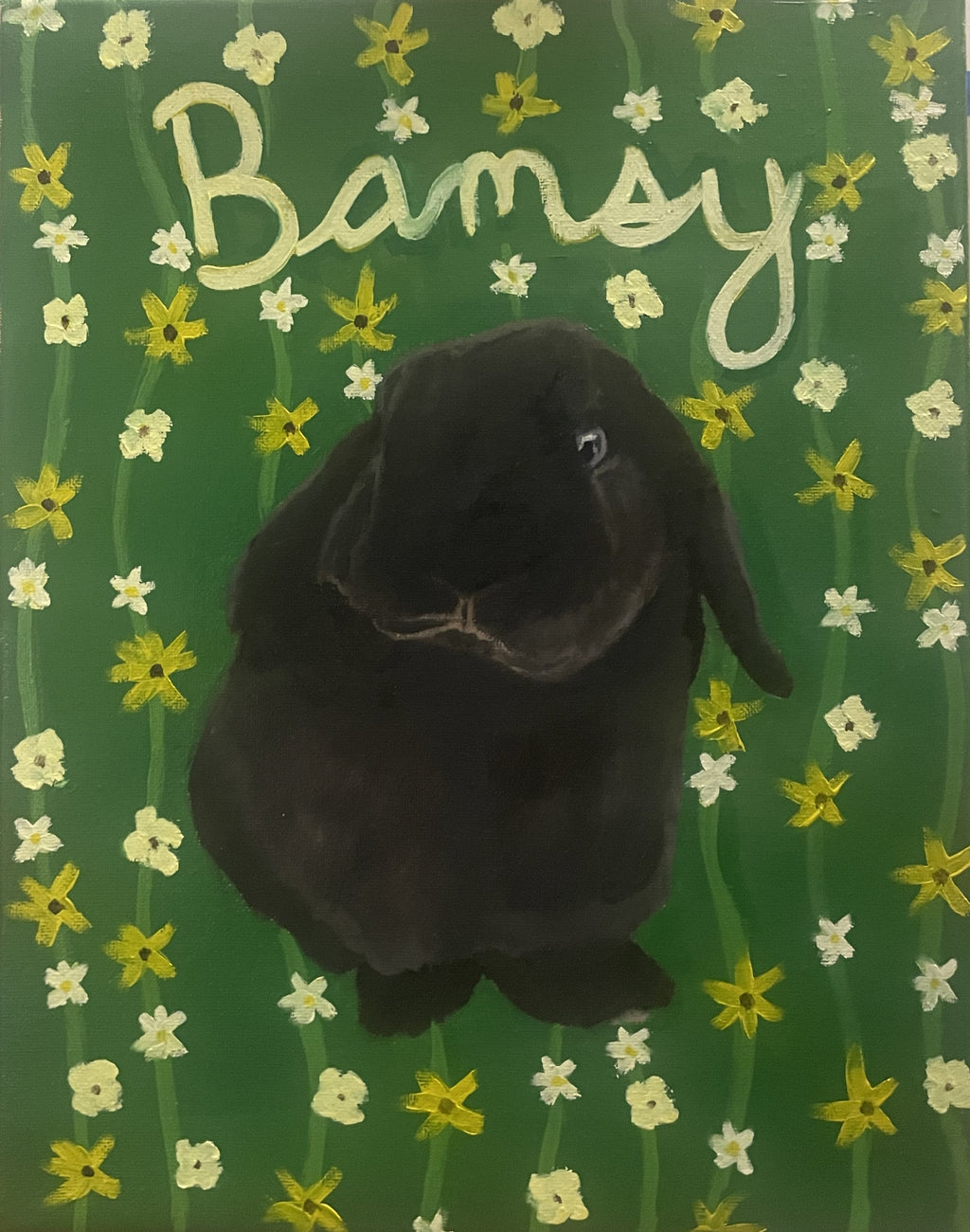 Pet Portrait Commission — Original Oil Painting