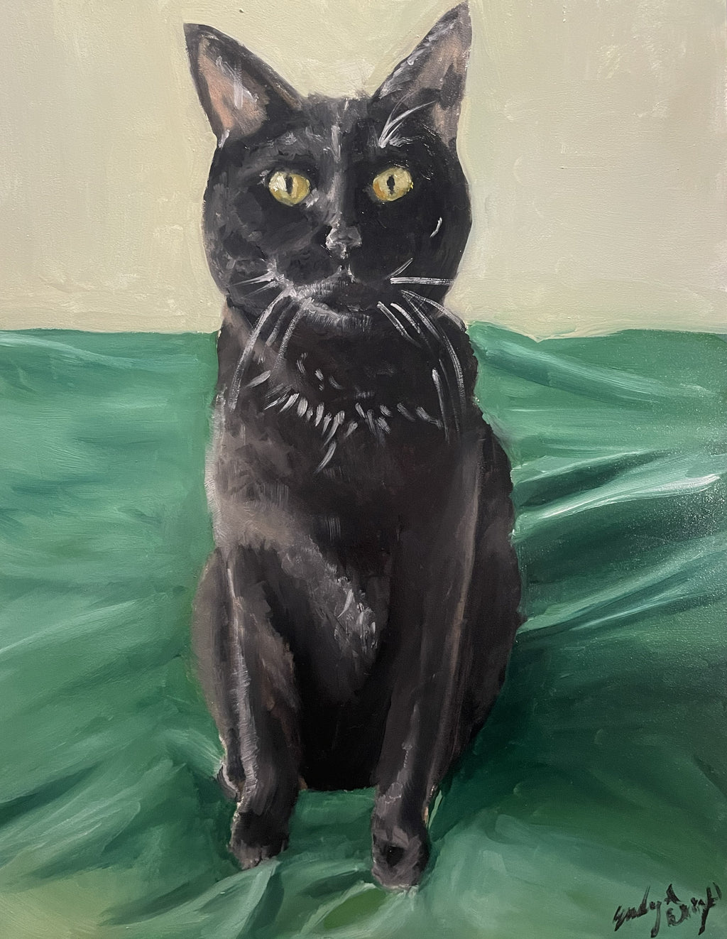 Pet Portrait Commission — Original Oil Painting