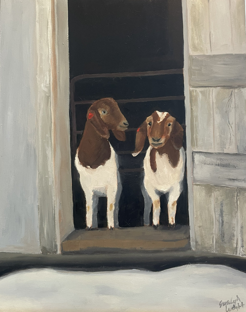 Pet Portrait Commission — Original Oil Painting
